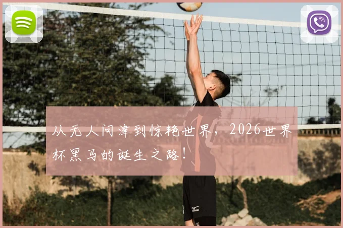 从无人问津到惊艳世界,2026世界杯黑马的诞生之路!